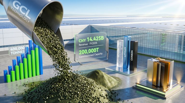 GCL Technology energy storage business growth infographic
