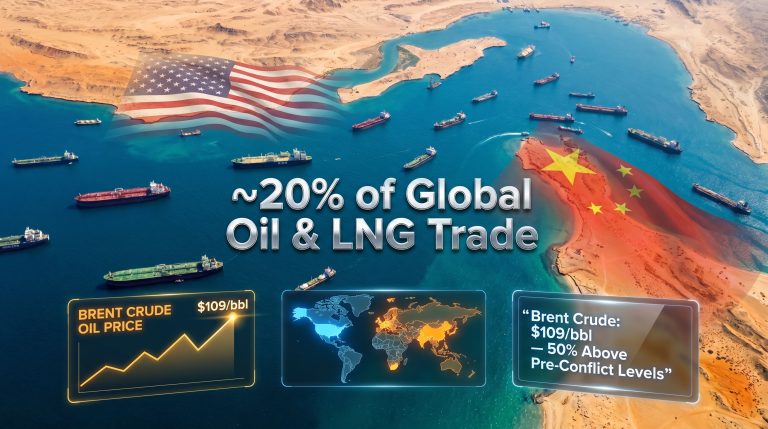 Strait of Hormuz reopening talks impact oil shipping