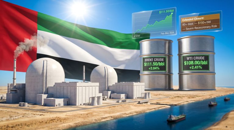 UAE nuclear plant attack and oil prices surge