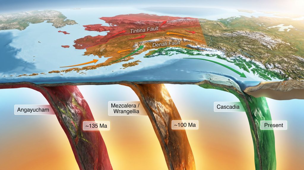 exotic terranes of Alaska tectonic map
