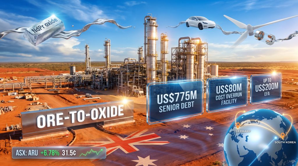 Arafura Rare Earths Nolans project FID update