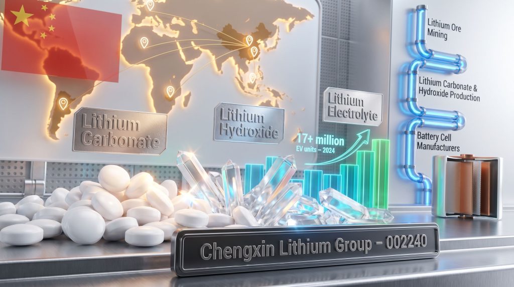 Shenzhen Chengxin Lithium Group Co. Ltd. supply chain map
