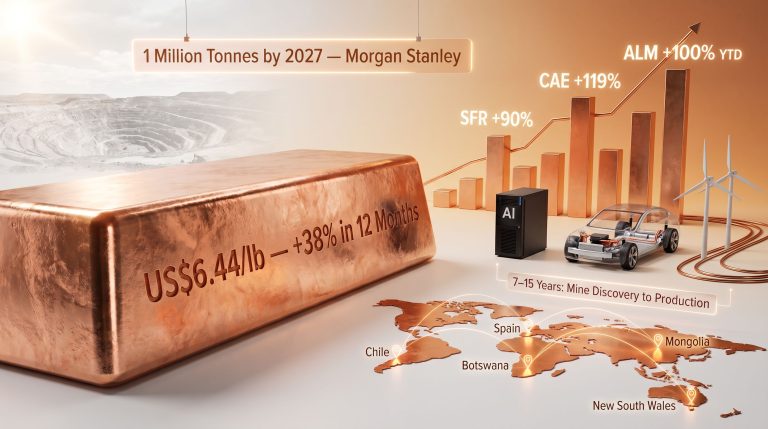 ASX copper shares riding the boom chart