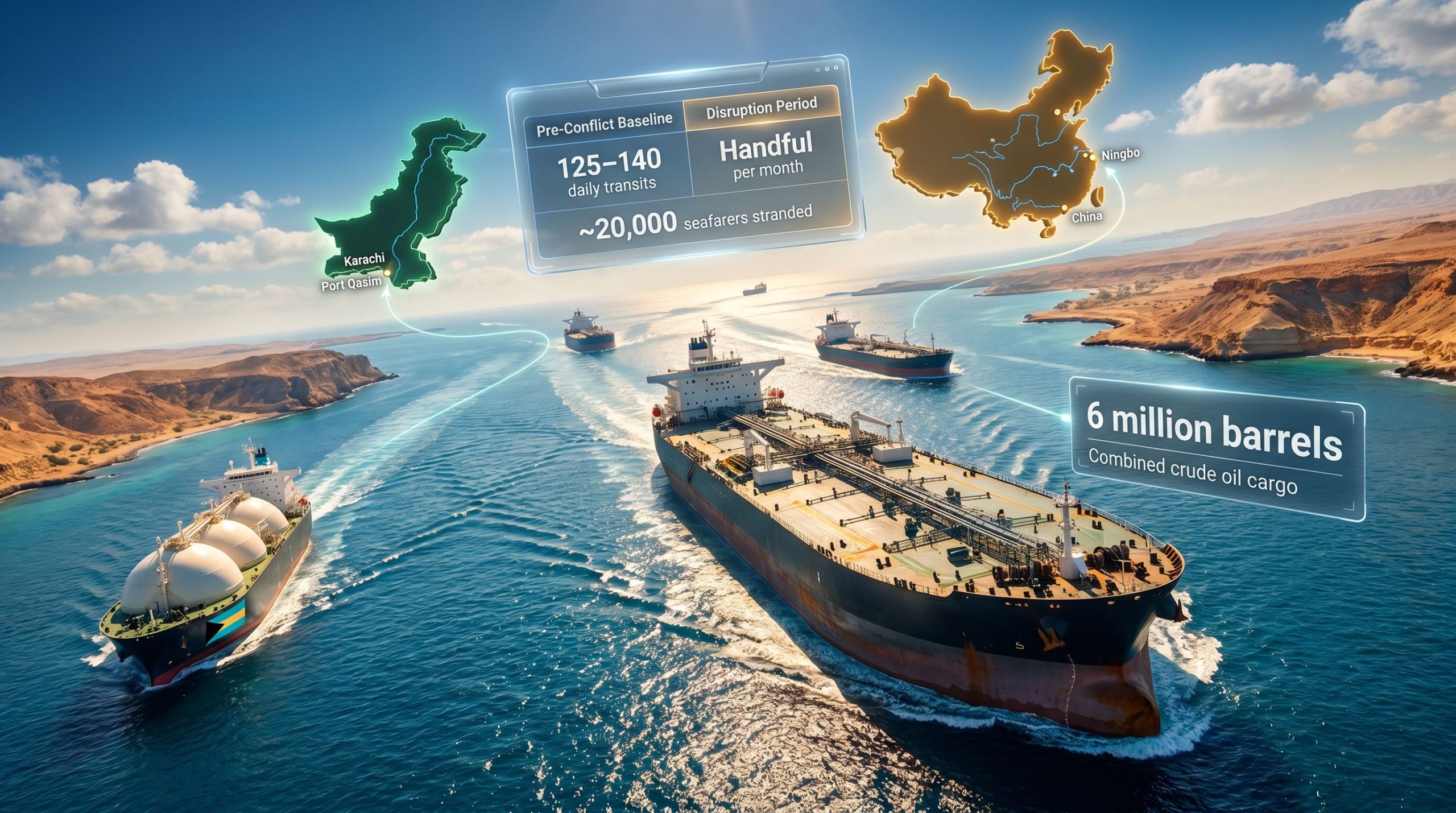 Hormuz Oil Shipping to China and Pakistan in 2026