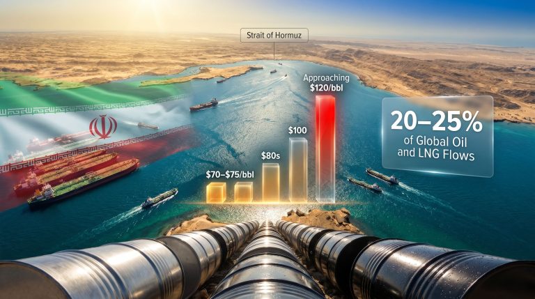 Iran war impact on oil markets infographic