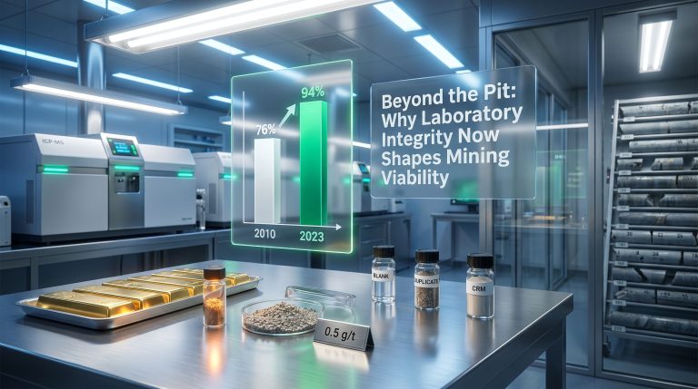 laboratory integrity in mining viability laboratory scene
