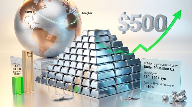William Middelkoop silver short squeeze forecast graphic