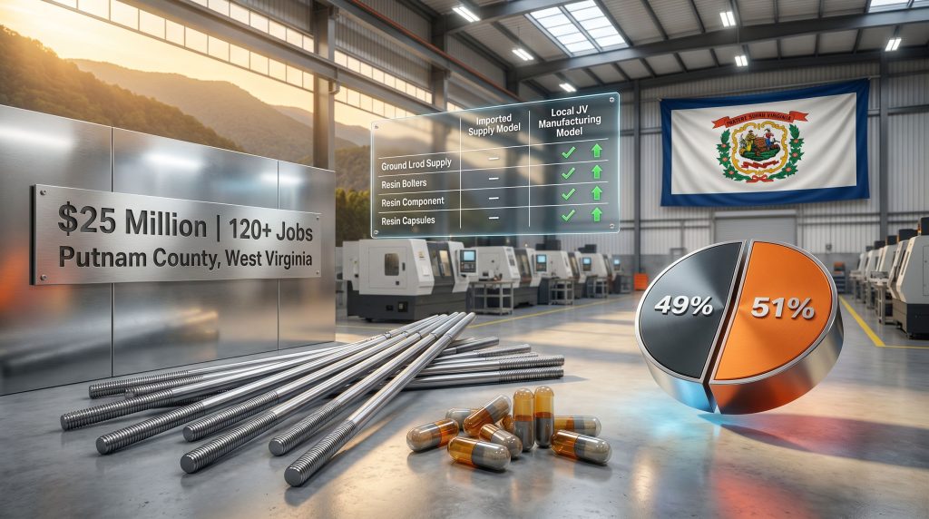 Sandvik joint venture with Alpha Metallurgical Resources in the US manufacturing facility