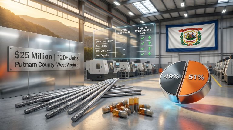 Sandvik joint venture with Alpha Metallurgical Resources in the US manufacturing facility