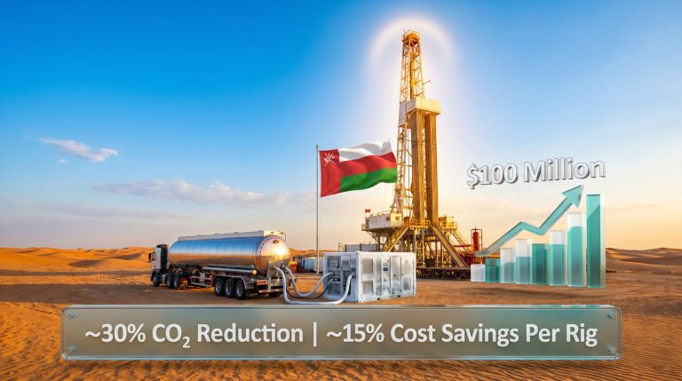 National Gas mini-LNG project in Oman benefits