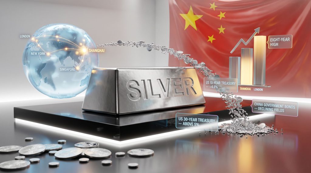 China setting the price of silver chart