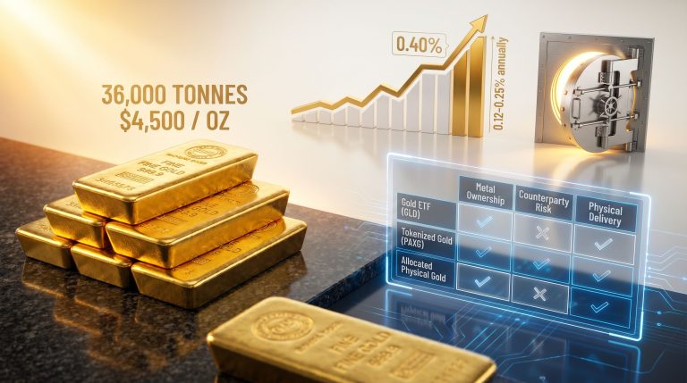 physical gold vs digital gold comparison chart