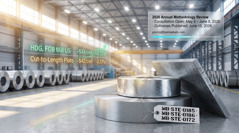 Fastmarkets US steel methodology review for CRC HDG and plate update
