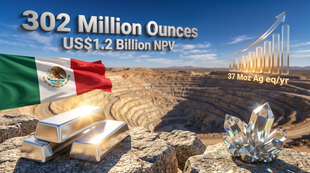 Discovery Silver Cordero project in Mexico mining graphic