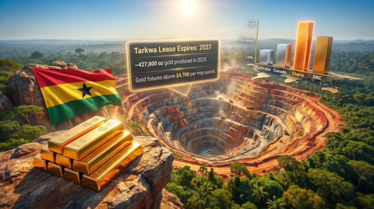 Ghana mining lease uncertainty at Tarkwa mine