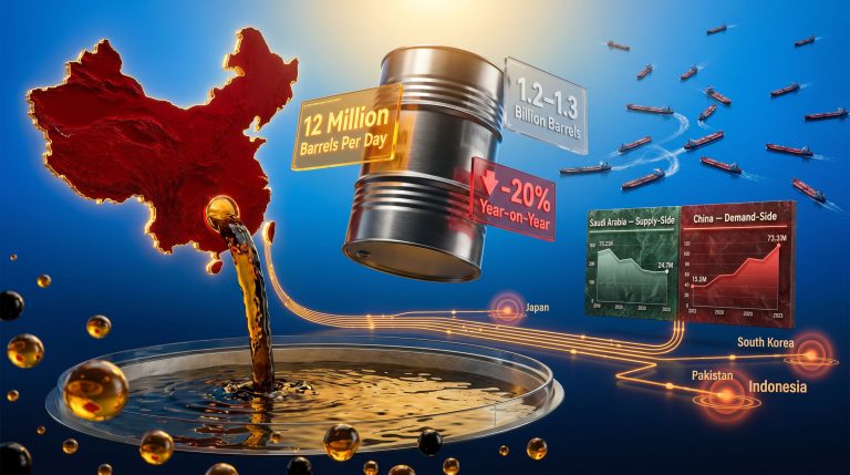 China distorting global oil markets infographic