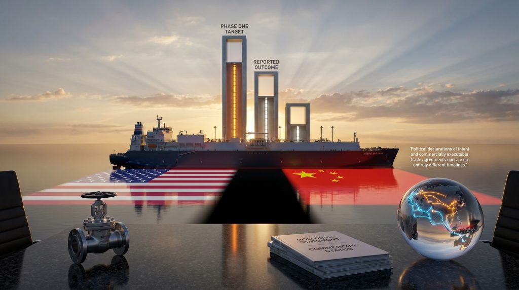 US-China energy trade expansion shipping targets comparison