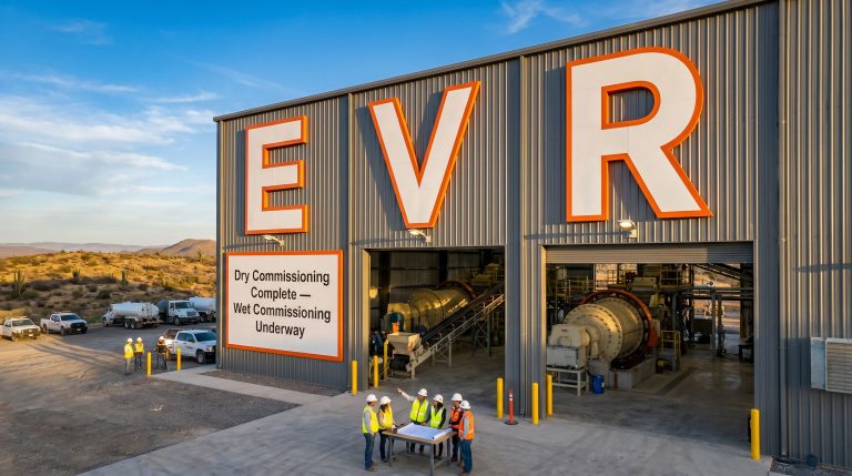 EV Resources Ltd-EVR-EVR industrial facility with commissioning team