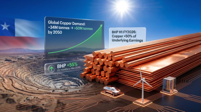 BHP shares copper exposure and demand growth