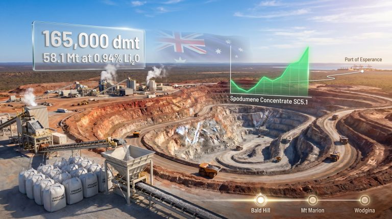 MinRes to restart Bald Hill lithium mine infographic