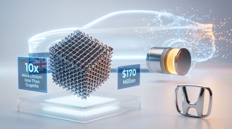 Honda invests in Nexeon battery materials maker illustration