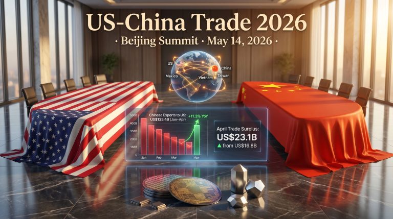 US-China trade data ahead of Xi-Trump summit infographic