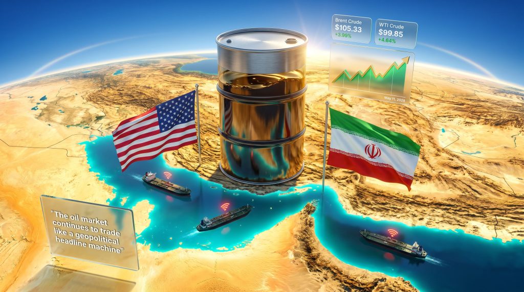 oil rises after Trump rejects Iran’s response to US peace proposal map illustration