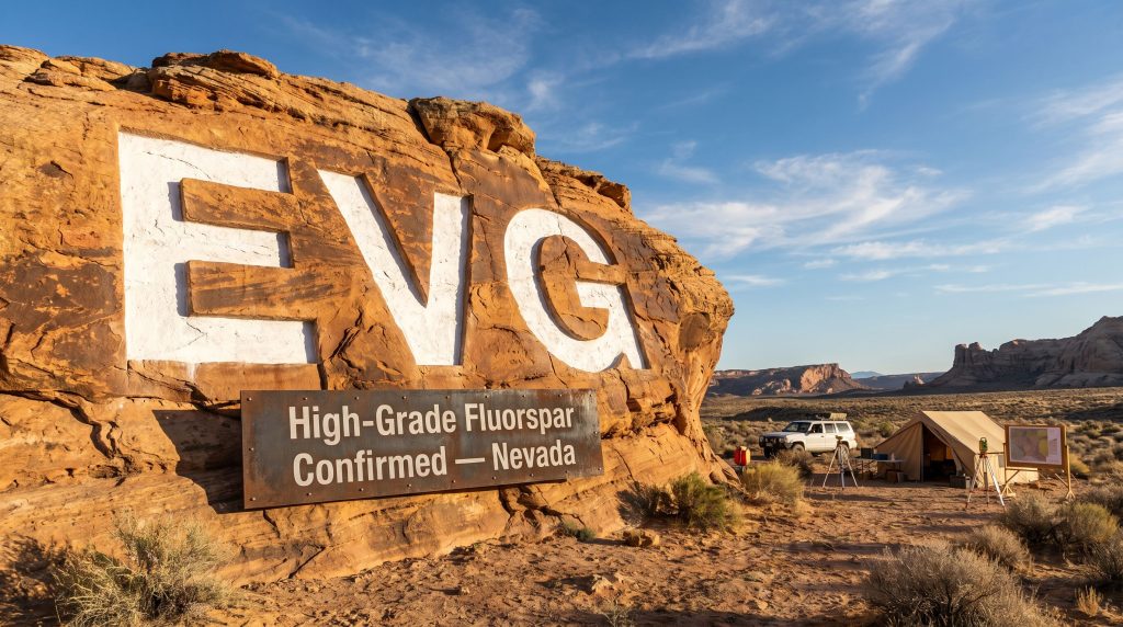 Evion Group NL-EVG-High-grade fluorspar confirmed in Nevada desert
