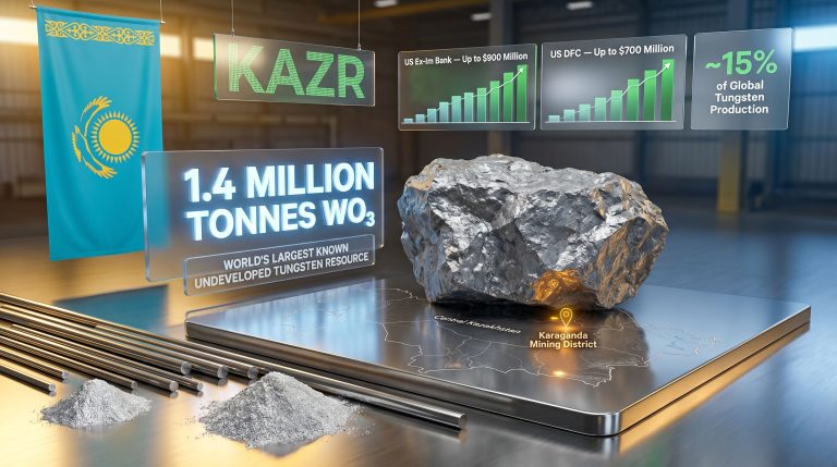 Trump sons tungsten project in Kazakhstan graphic