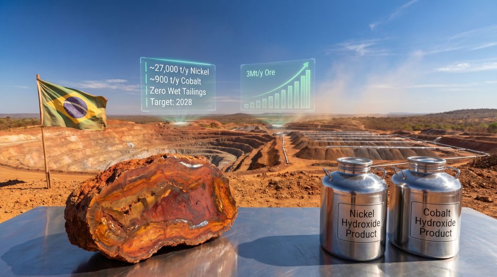 Brazilian Nickel Brejo Seco project in Piauí mine overview