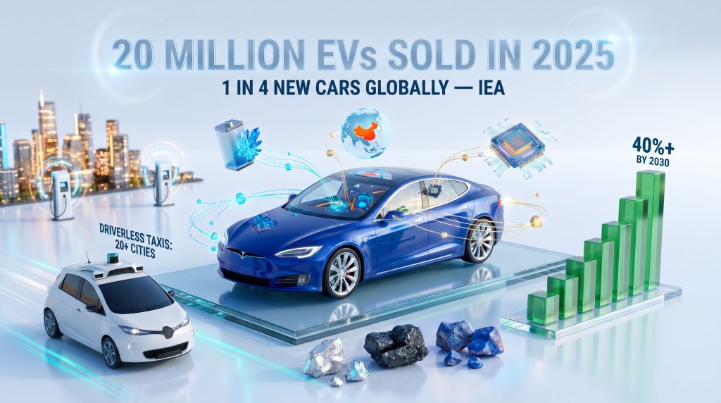 IEA Global EV Outlook and software-defined vehicles trends