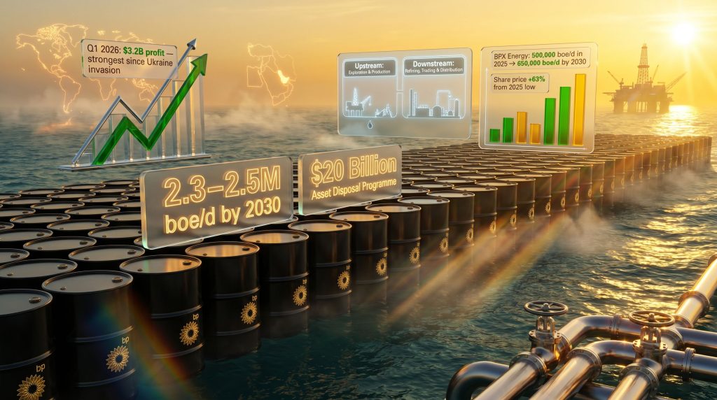 BP pivot back to oil and gas surge