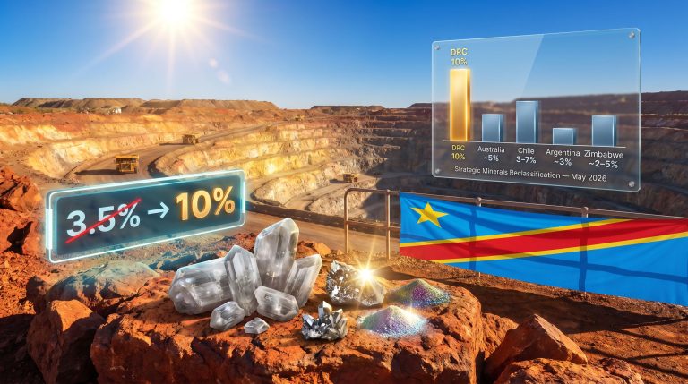 Congo lithium royalty tax hike at mine