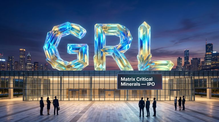 Godolphin Resources Ltd-GRL-Matrix Critical Minerals IPO building display