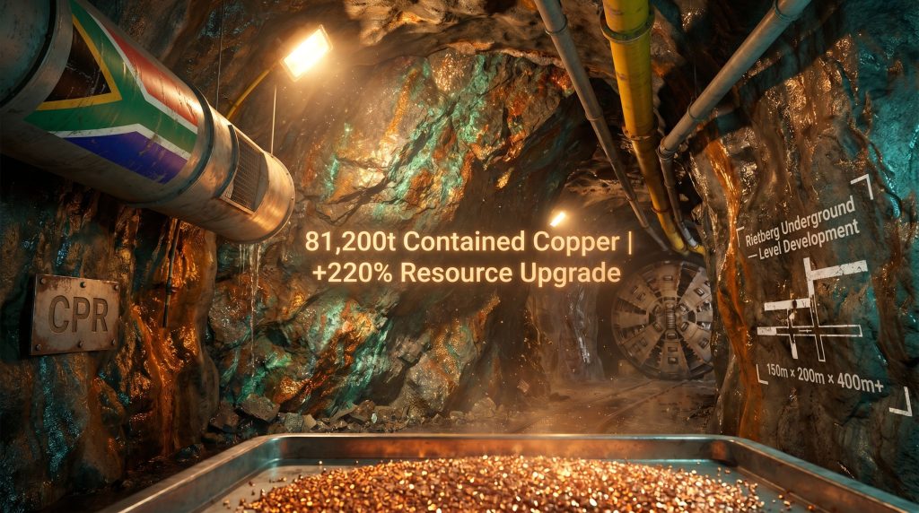 Copper 360 restructure to focus on Rietberg mine underground development