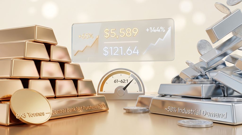 gold vs silver investment guide comparison chart