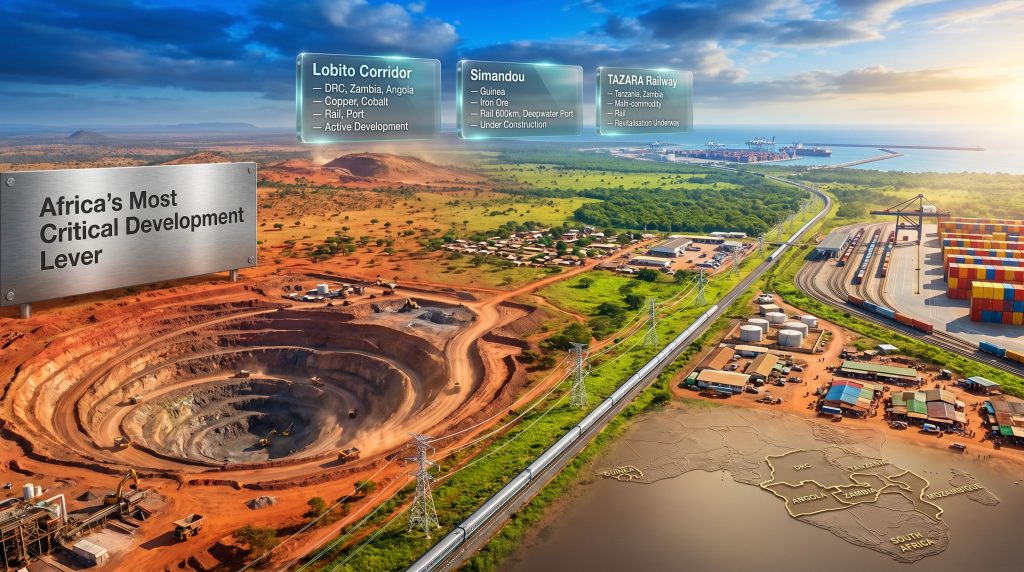 mining infrastructure in Africa rail and port development