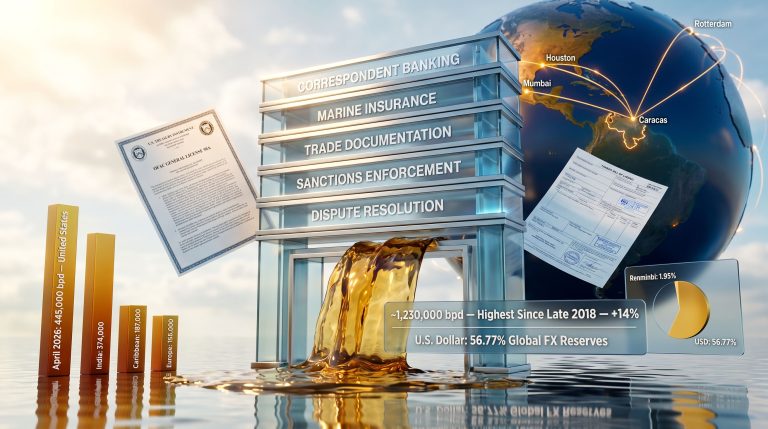 Venezuela oil rebound and the petrodollar system infographic