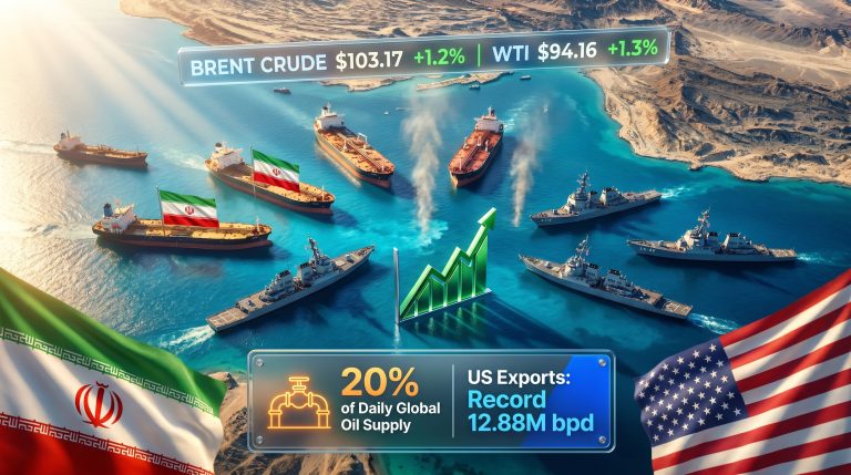 Oil gains on US-Iran talks and Hormuz shipping disruption