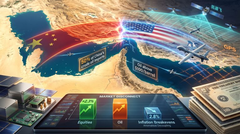 David Woo on US China proxy war in the Middle East map graphic