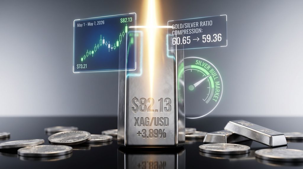 why silver hit $82 today chart