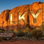 Locksley Resources Ltd-LKY-Tin-focused developer sign beneath LIKY cliff