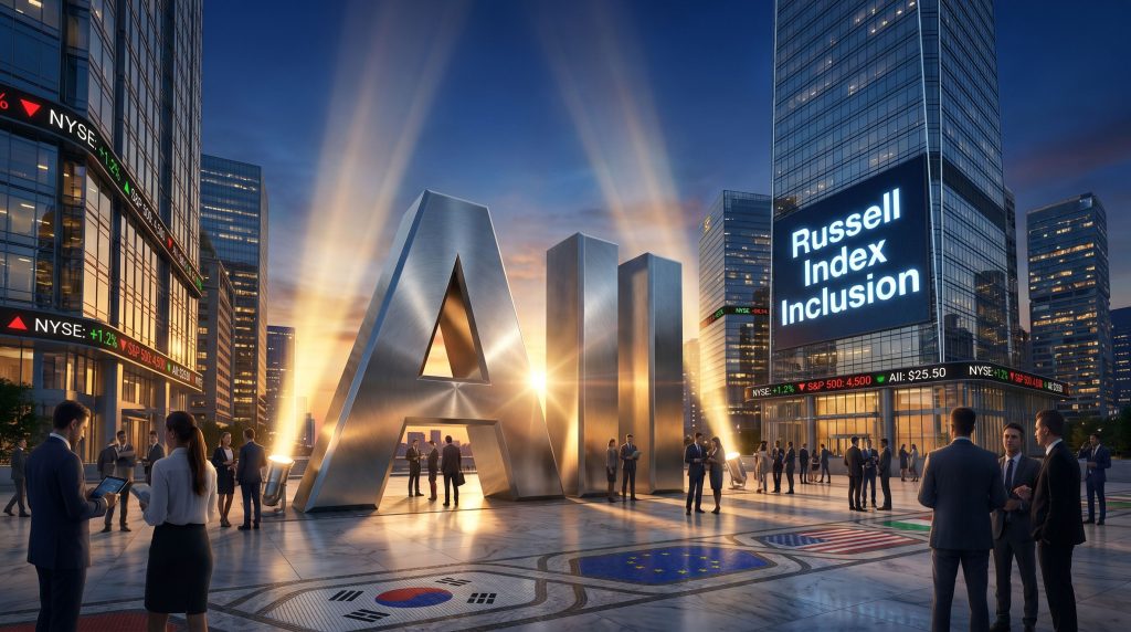 Almontyindustriesinc Chess Depositary Interests 1:1-AII-Russell Index Inclusion AI market celebration