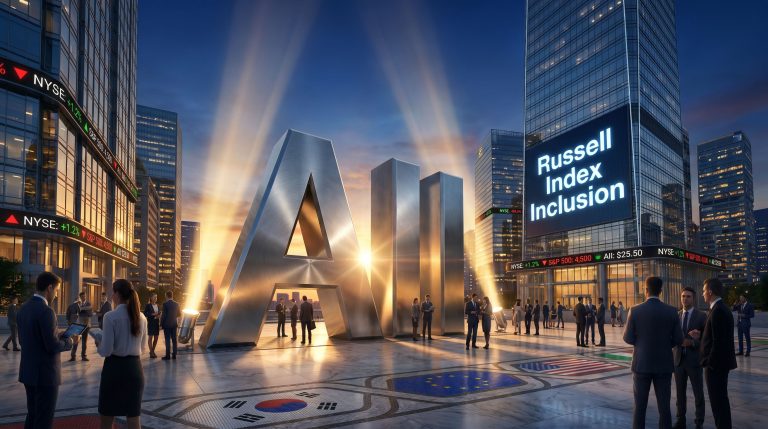 Almontyindustriesinc Chess Depositary Interests 1:1-AII-Russell Index Inclusion AI market celebration