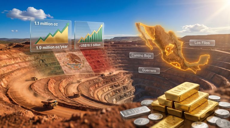 Mexico mining M&A wave with Equinox and Fresnillo map