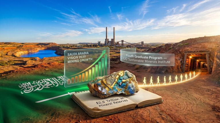Saudi Arabia mining training in Mount Isa program