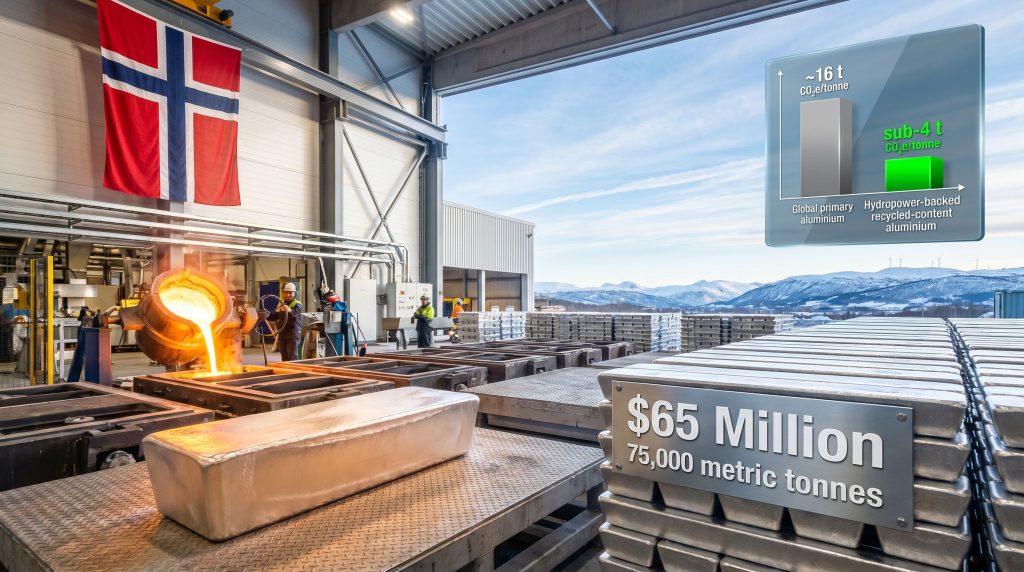 Alcoa Mosjøen $65 million investment in recycled aluminium plant expansion