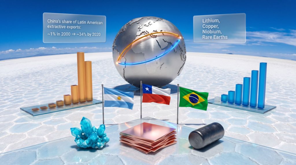 mining companies in Latin America betting on India without abandoning China trade shift