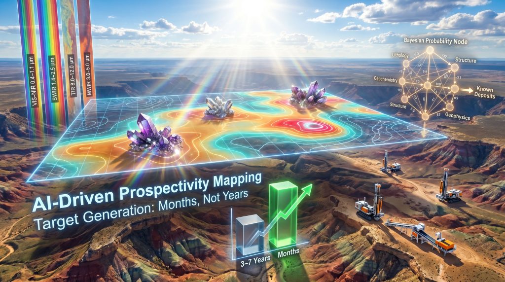 AI in rare earth exploration mapping targets