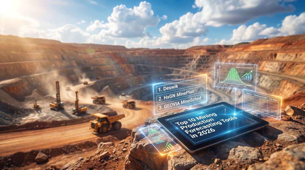 Future In Mining Mining Production Forecasting Tools: Top 10 in 2026